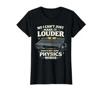 Un Technicien audiovisuel ne Peut Pas Rendre Plus Fort Physique AV T-Shirt Graphique avec Valeur