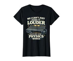 Un Technicien audiovisuel ne Peut Pas Rendre Plus Fort Physique AV T-Shirt Graphique avec Valeur