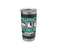Un technicien en pharmacie en cours aime la technologie de pharmacie en médecine Gobelet isotherme en acier inoxydable double paroi