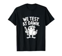 Un Test Amusant à l'aube Dit « Frog Student » T-Shirt