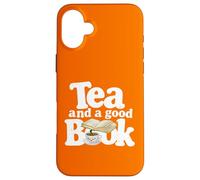 Un thé et Un Bon Livre. pour Les Amateurs de Romans Coque pour iPhone 16 Plus