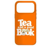 Un thé et Un Bon Livre. pour Les Amateurs de Romans Coque pour iPhone 17 Pro Max