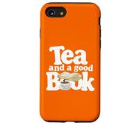 Un thé et Un Bon Livre. pour Les Amateurs de Romans Coque pour iPhone SE (2020) / 7/8