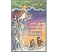 Un Tigre Dientes De Sable En El Ocaso