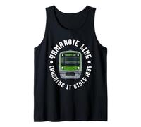 Un Train de Tokyo de la Ligne Yamanote l'écrase Depuis 1885 Souvenir Débardeur