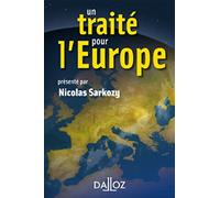 Un traité pour l'Europe