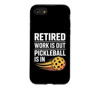 Un Travail drôle à la Retraite est terminé Pickleball est en Train de dire Coque pour iPhone SE (2020) / 7/8