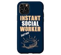 Un travailleur Social instantané ajoute Simplement du café Coque pour iPhone 11 Pro