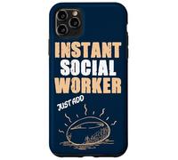 Un travailleur Social instantané ajoute Simplement du café Coque pour iPhone 11 Pro Max