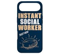 Un travailleur Social instantané ajoute Simplement du café Coque pour iPhone Air