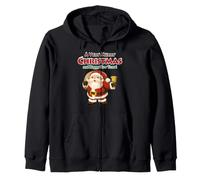 Un très Joyeux Noël et Une Bonne année pour Les fêtes du Père Noël Sweat à Capuche