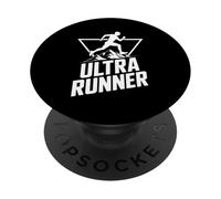 Un Ultra Coureur drôle Qui Dit : Course sur Sentier de Montagne PopSockets PopGrip Adhésif