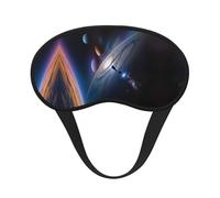 Un univers fascinant. C'est un masque pour les yeux à bord noir. Le masque doux pour les yeux peut améliorer la qualité du sommeil et est adapté pour l'intérieur, l'extérieur et les voyages.