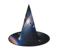 Un univers fascinant - Lot de 3 chapeaux de sorcière d'Halloween - Chapeau de fête - Convient pour les jeux de scène