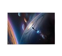 Un univers fascinant puzzle en bois adulte 1000 pièces pour un festin visuel parfait! 1000pcs