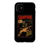 Un Vampire Mord Encore Une Fois, Cette Fois, Un Chat Vampire drôle et purronal Coque pour iPhone 11