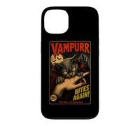 Un Vampire Mord Encore Une Fois, Cette Fois, Un Chat Vampire drôle et purronal Coque pour iPhone 13