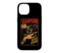 Un Vampire Mord Encore Une Fois, Cette Fois, Un Chat Vampire drôle et purronal Coque pour iPhone 14