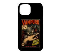 Un Vampire Mord Encore Une Fois, Cette Fois, Un Chat Vampire drôle et purronal Coque pour iPhone 15