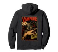 Un Vampire Mord Encore Une Fois, Cette Fois, Un Chat Vampire drôle et purronal Sweat à Capuche