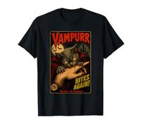 Un Vampire Mord Encore Une Fois, Cette Fois, Un Chat Vampire drôle et purronal T-Shirt