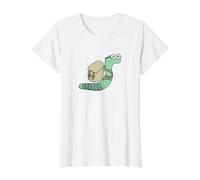Un ver Portant Un Sac à Dos T-Shirt Graphique avec Valeur