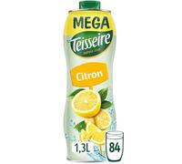 Un verre de citronnade maison au petit-déjeuner avec le sirop Citron TEISSEIRE 1,3L - Lot de 3