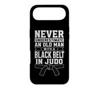 Un Vieil Homme avec Une Ceinture Noire Judo Coque pour iPhone Air