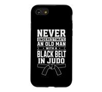 Un Vieil Homme avec Une Ceinture Noire Judo Coque pour iPhone SE (2020) / 7/8
