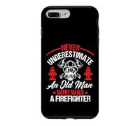 Un Vieil Homme Pompier à la Retraite ne sous-estime jamais Coque pour iPhone 7 Plus/8 Plus