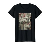 Un Vieux Chien de Berger Anglais Subway, Un mème drôle et étrange T-Shirt Graphique avec Valeur