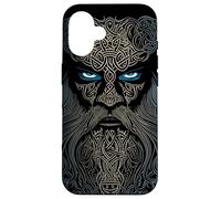 Un Viking Nordique Fait de Noeuds celtiques païens, de Coque pour iPhone 16