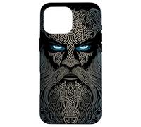 Un Viking Nordique Fait de Noeuds celtiques païens, de Coque pour iPhone 16 Pro Max