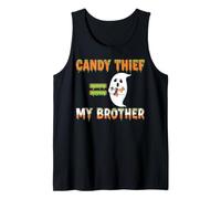 Un Voleur de Bonbons égale Halloween à Mon frère Débardeur