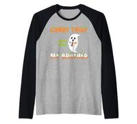 Un Voleur de Bonbons égale Halloween à Mon frère Manche Raglan