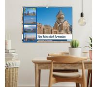 Un voyage en Arménie, Version française (Calendrier mural 2026 DIN A3 portrait), Calendrier CALVENDO mensuel