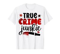 Un Vrai Accro au Crime, Un Meurtre obsédé, Un mystérieux Criminel T-Shirt