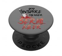 Un Vrai Crime, Un Amant, Un Tueur en série, Un Meurtre PopSockets PopGrip Adhésif