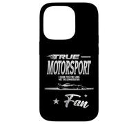 Un Vrai Fan de Sport Automobile, Je suis Venu pour Les Voitures, Pas pour la Conversation Coque pour iPhone 14 Pro