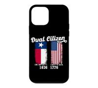 Un Vrai Patriote Texan à Double citoyenneté Aime Le Texas et l'Amérique Coque pour iPhone 12 Mini