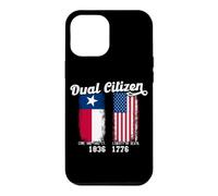 Un Vrai Patriote Texan à Double citoyenneté Aime Le Texas et l'Amérique Coque pour iPhone 12 Pro Max