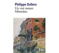 Un vrai roman, Mémoires - Philippe Sollers - Gallimard - Poche - Roman
