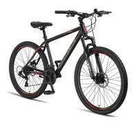 Un VTT pour tous ceux qui recherchent un compagnon pour le quotidien et le tout-terrain. [Noir/Rouge, 27.5]