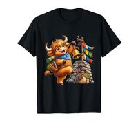 Un Yak Shaggy triomphant Dansant dans Un Refuge de Montagne T-Shirt