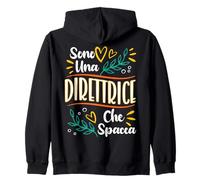 Una Direttrice Che Spacca Regalo Direttrice Direttore Donna Sweat à Capuche