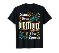 Una Direttrice Che Spacca Regalo Direttrice Direttore Donna T-Shirt