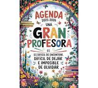 Una Gran Profesora: Elegante Planificador Semanal Para Profes | Regalos Originales Para Profesores.