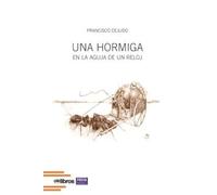 Una hormiga en la aguja de un reloj
