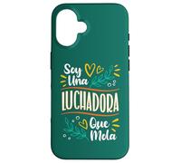 Una Luchadora Que Mola Regalo Para Una Mujer Luchadora Lucha Coque pour iPhone 16