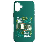 Una Luchadora Que Mola Regalo Para Una Mujer Luchadora Lucha Coque pour iPhone 16 Plus